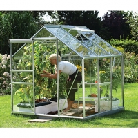 Wickes  Vitavia Venus 6 x 6 ft Horticultural Glass Greenhouse