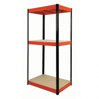 Wickes  Rb Boss Shelf Kit 3 Wood Shelves - 1800 x 900 x 400mm 800kg 