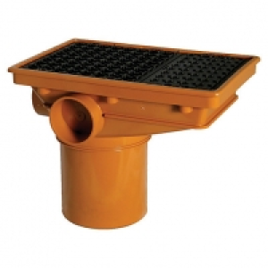 Wickes  FloPlast D506 Rectangular Drain Inlet Hopper - Terracotta 11