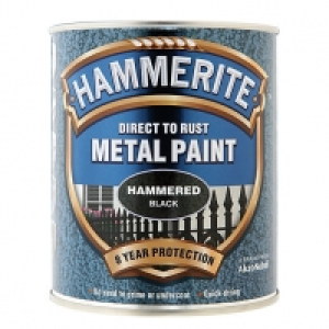 Hammerite Metal Paint - Hammered Black 750ml £17.00