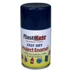 Plastikote Fast Dry Enamel Aerosol Spray - Night Blue 100ml £4.00
