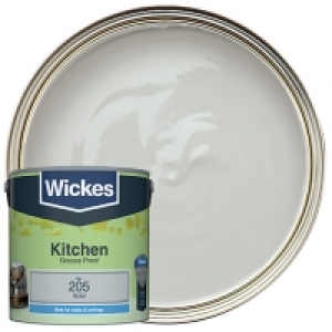 Wickes Nickel - No. 205 Kitchen Matt Emulsion Paint - 2.5L £16.00