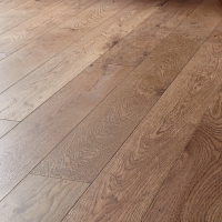 Wickes  Style Dark Oak Solid Wood Flooring - 1.5m2 Pack