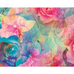 ohpopsi Bold & Beautiful Flowers Wall Mural - L 3m (W) x 2.4