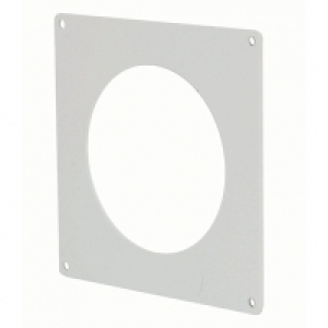 Manrose PVC Round Wall Plate - White 100 x 154mm £1.90