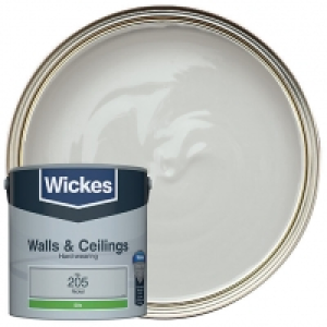 Wickes Nickel - No. 205 Vinyl Silk Emulsion Paint - 2.5L £12.00