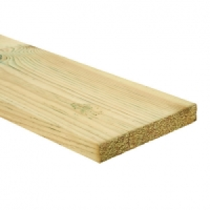 Wickes Redwood PSE Treated Timber - 20.5 x 144 x 2400mm £11.93