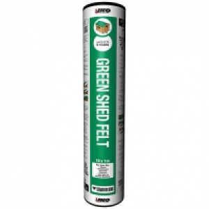 IKO Green Mineral Shed Felt Roll - 1m x 10m