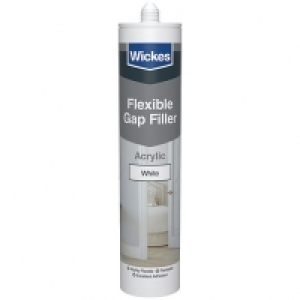 Wickes Flexible Gap Filler White 300ml £3.00