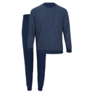 Avenue Mens Navy Pyjamas