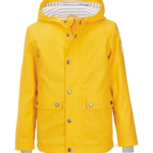 Lily & Dan Kids Yellow/Grey Coat