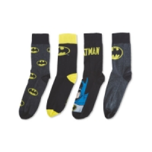 Mens Batman Socks 4 Pack £4.99