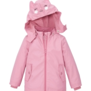 Lily & Dan Infants Pink Raincoat