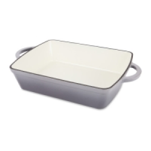 Grey Cast Iron Roaster