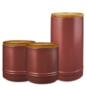 Plum Kitchen Canister Set 3 Pack
