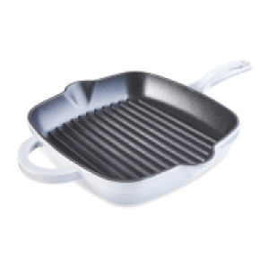 Grey Ombre Cast Iron Griddle Pan