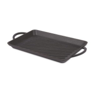 Black Rectangle Griddle Tray