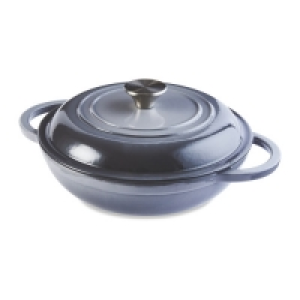 Grey Shallow Casserole Dish 26cm