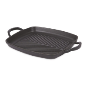 Black Cast Iron Square Griddle Tray