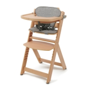 Mamia Natural Wooden Highchair