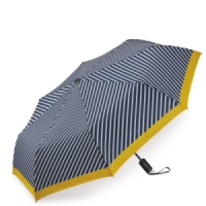 Blue Striped Automatic Umbrella