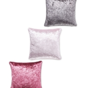 Crushed Velvet Effect Cushion