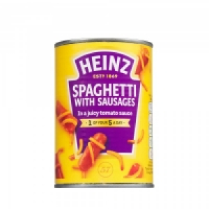 Heinz Spaghetti & Sausages 400g