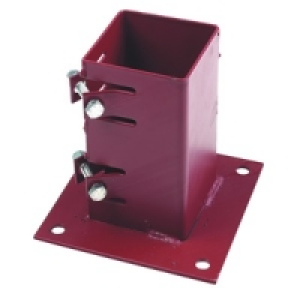 Wickes Bolt Down Post Support 75mm Flush Fit £7.98