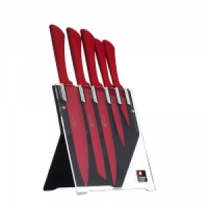 Love Colour Knife Set 5Pcs Red