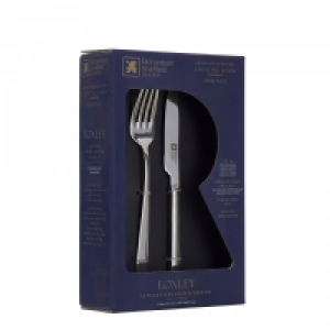 JTF  Loxley Steak Knife/Fork Set 12pc