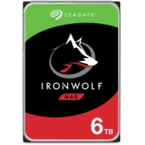 Overclockers Seagate Seagate 6TB IronWolf NAS 5400RPM 256MB Cache Internal Hard D