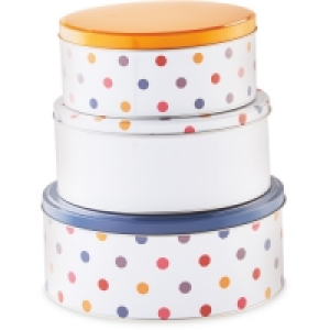 Nested Spots Storage Tins 3 Pack
