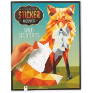 Wild Creatures Mosaic Sticker Book