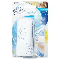 Wilko  Glade Touch and Fresh Clean Linen Air Freshener Unit