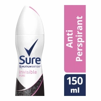 Wilko  Sure Invisible Pure Anti-Perspirant Deodorant 150ml