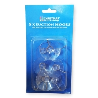 QDStores  8 Suction Hooks 42mm