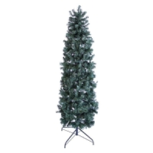 QDStores  Oncor 210cm (7 Foot) Green Slim Pencil Pine 756 Tips Christm