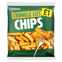 Iceland  Iceland Crinkle Cut Chips 1.25kg