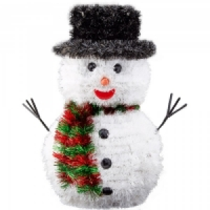 Tinsel 3D Snowman