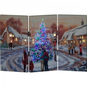 Richard Macneil Screen Church Scene 90x60cm
