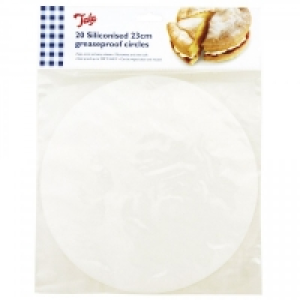 Tala Siliconised Greaseproof Circles 23cm 20pk