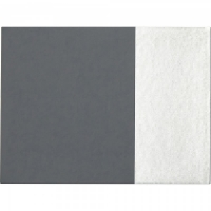 Geome Dipped Placemats Set of 4 Grey & Silver