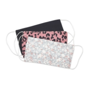 Ladies Face Coverings 3 Pack £4.99
