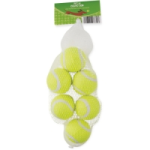 Mini Dog Tennis Balls 6 Pack