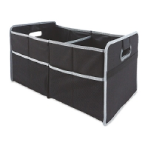 Aldi  Black/Grey Car Boot Organiser