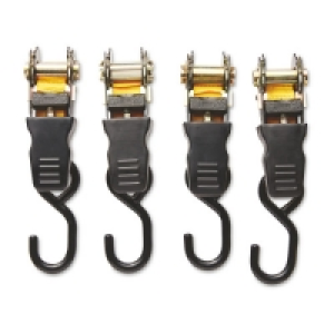 Auto XS Ratchet Tie-Down Set 4 Piece