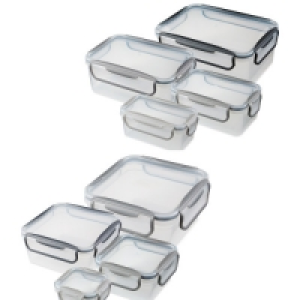 Grey Clip & Close Storage Set