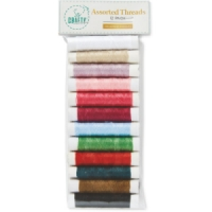 So Crafty Colourful Threads 12 Pack
