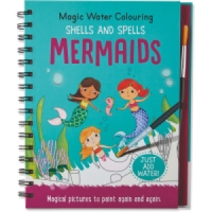 Mermaids Magic Water Colouring Book