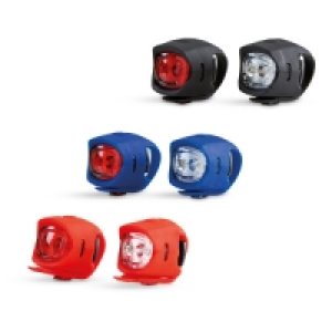 Front And Rear Silicone Bike Lights